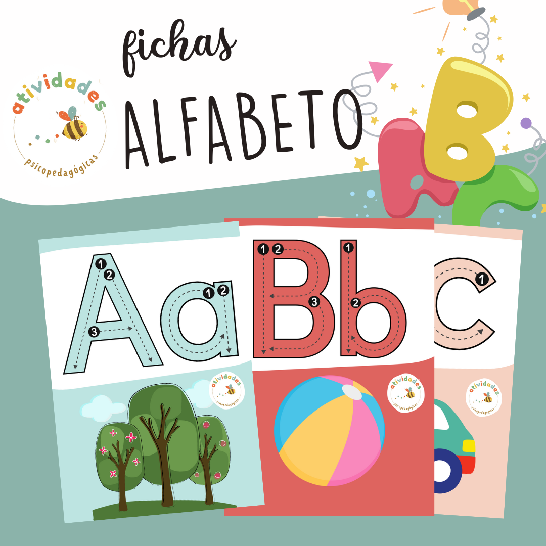 Fichas do Alfabeto