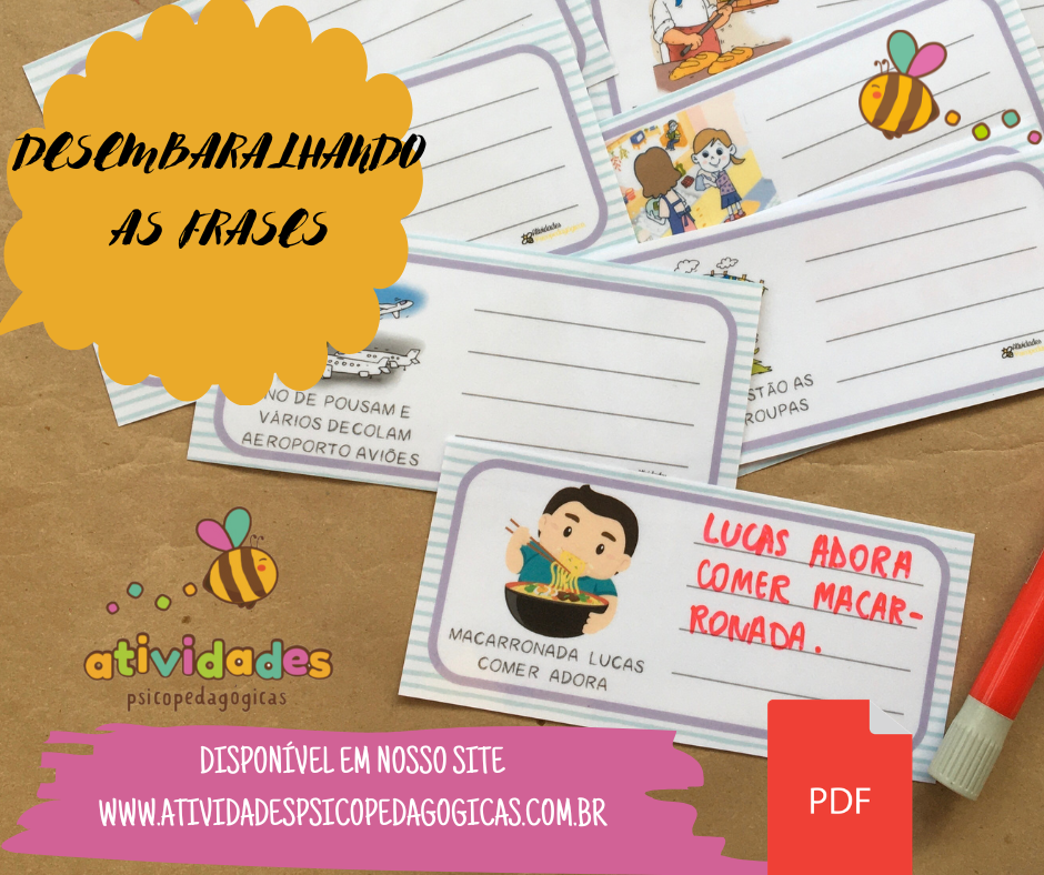 Desembaralhando as Frases