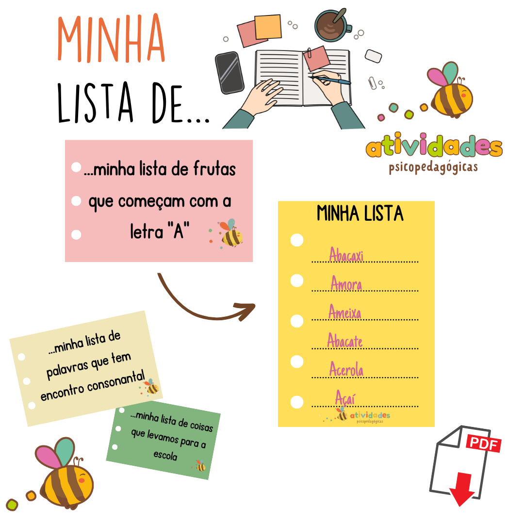 Minha lista de...
